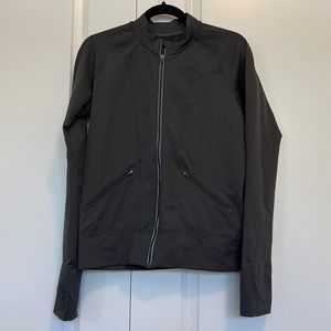 Lululemon. Size 12. Grey Bomber jacket. Lightly used.